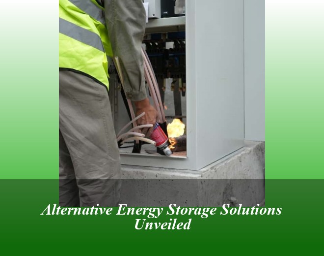Alternative Energy Storage Solutions Unveiled